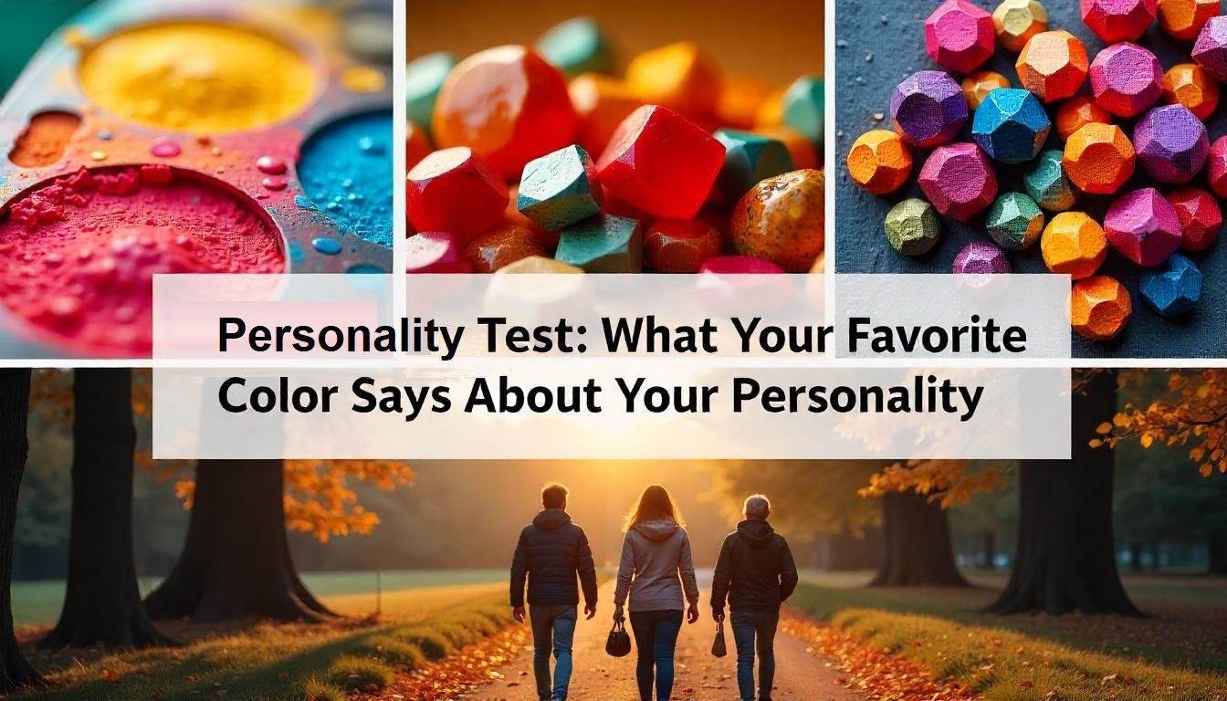 Personality Test What Your Favorite Color Says About Your Personality